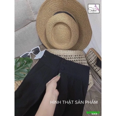 Quần tây công sở nữ lưng cao 2 nút ôm bụng thon gọn - Giá chỉ 155.000₫ 3 Quần tây công sở nữ lưng cao 2 nút ôm bụng thon gọn - Giá chỉ 155.000₫ 3