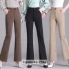 Quần tây công sở nữ ống loe lưng cao bigsize 40-75kg mã 555 Giá ưu đãi 125k 2