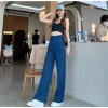 Quần tây công sở nữ ống suông xanh coban - Thiết kế 02 - Giá ưu đãi 228k 8