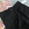Quần Tây Đen Lưng Cao Vừa Học Sinh Nữ, Cúc Cài, Baggy Co Giãn Nhẹ, Phù Hợp Đi Học Công Sở 3