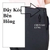 Quần Tây Đi Học Chun Sau Vải Tuyết Mưa Dây Kéo Bên Sườn Bigsize 83kg Giá 115k 2