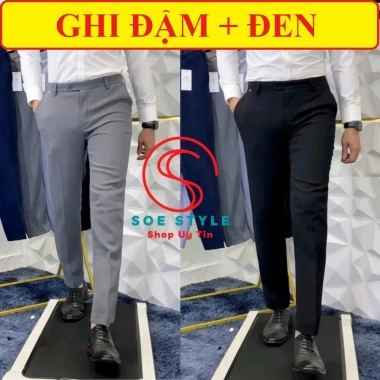 Quần tây đi học SOE Style co giãn tốt, vải không nhăn, không xù, không ra màu - phù hợp học sinh, sinh viên, công sở 8 Quần tây đi học SOE Style co giãn tốt, vải không nhăn, không xù, không ra màu - phù hợp học sinh, sinh viên, công sở 8