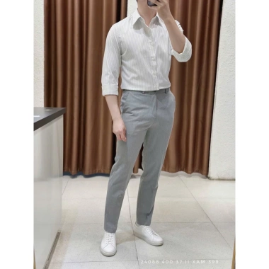 Quần Tây Formal D Slim Size 28-33 Xám - Giá Gốc 498.750, Giảm 399.000