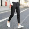 Quần tây học sinh nam cấp 2-3 dài xanh đen, đồng phục đẹp, giảm giá chỉ 99.000₫