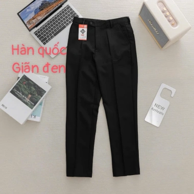 Quần tây học sinh nam cấp 2 Vải Ngựa Giãn Hàn Quốc 3 màu xanh đen, ống rộng, chất cao cấp - Giá 119k Quần tây học sinh nam cấp 2 Vải Ngựa Giãn Hàn Quốc 3 màu xanh đen, ống rộng, chất cao cấp - Giá 119k
