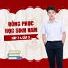 Quần tây học sinh nam dài xanh đen, đồng phục cấp 1‑3, giảm giá 98.000₫ 9