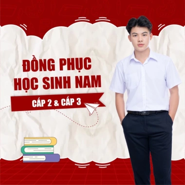 Quần tây học sinh nam dài xanh đen, đồng phục cấp 1‑3, giảm giá 98.000₫