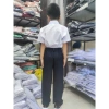 Quần tây học sinh nam nữ dài lưng thun xanh đen kaki - Giá ưu đãi 128k (Cấp 1-3) 7