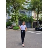 Quần tây học sinh nam nữ dài lưng thun xanh đen kaki - Giá ưu đãi 128k (Cấp 1-3) 9
