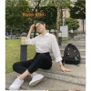 Quần Tây Học Sinh Nữ 2 Ly Khuy Giữa Vải Tuyết Mưa Dày, Lưng Cao Dáng Bigsize Giá 125k 5