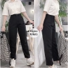Quần Tây Học Sinh Nữ 2 Ly Khuy Giữa Vải Tuyết Mưa Dày, Lưng Cao Dáng Bigsize Giá 125k 10