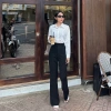 Quần tây hơi loe Dens.clothing dài 103cm - Giá ưu đãi 340.990₫, thoáng mát 7