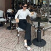Quần tây hơi loe Dens.clothing dài 103cm - Giá ưu đãi 340.990₫, thoáng mát 8