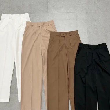 Quần Tây Kaki Culottes Dáng Suông Lưng Cao - Xịn Xò Giá 340.000 (Giảm 91.800) 9