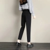 Quần Tây Lưng Cao Nữ Baggy Vải Ống Đứng LynZam Siêu Xinh Đi Làm Đi Học Giá ưu đãi 270k 2