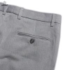 Quần tây nam ADINO màu ghi sáng, vải rayon polyester dày, không bai, co giãn, dáng công sở ống đứng hơi côn - 358.999đ 5