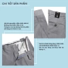 Quần tây nam ADINO màu ghi sáng, vải rayon polyester dày, không bai, co giãn, dáng công sở ống đứng hơi côn - 358.999đ 9