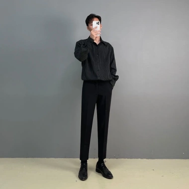 Quần Tây Nam Baggy TCE Công sở Dáng ôm Cotton Co giãn Không nhăn Cao cấp 110k
