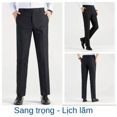 Quần Tây Nam Cao Cấp CAVILL - Công Nghệ Mới Đứng Form, Vải Co Giãn Nhẹ, Chống Nhăn Bền Màu