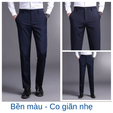 Quần Tây Nam Cao Cấp CAVILL - Công Nghệ Mới Đứng Form, Vải Co Giãn Nhẹ, Chống Nhăn Bền Màu