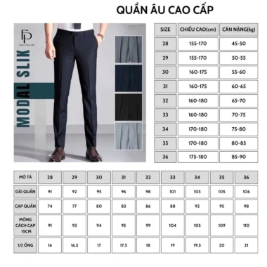 Quần Tây Nam Cao Cấp N81 VNXK: Vải Cháy Lạnh, Không Nhăn, Co Dãn Nhẹ, Thanh Lịch 299.000₫ 4