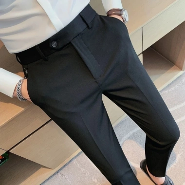 Quần Tây Nam Cao Cấp Vải Co Giãn Mềm Mại Dáng Hàn Sale 30% Giá 200.000 VNĐ 6