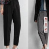 Quần tây Nam cạp cao tự chỉnh eo, baggy lịch lãm màu xám đen be kem Zenzetshop QTN04 7