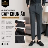 Quần Tây Nam cạp chun ẩn co giãn, vải dày dặn, lên form đẹp, không nhăn và Quần âu cao cấp