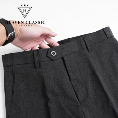 Quần Tây Nam cạp chun ẩn co giãn, vải dày dặn, lên form đẹp, không nhăn và Quần âu cao cấp 9