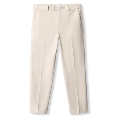 Quần tây nam CLASSIC HAFOS - Cotton dày dặn, sidetab co giãn, hạn chế nhăn