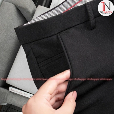 Quần tây nam co giãn 4ch TANNGUYEN STORE tuyết mưa, ống côn, may 135.200₫