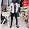 Quần tây nam công sở Hàn Quốc đen trơn, chuẩn đẹp cho sinh viên - Giá 46.480₫ 3