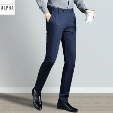Quần tây nam công sở ORENO ống côn slimfit, vải co giãn 4 chiều - Giá chỉ 170k