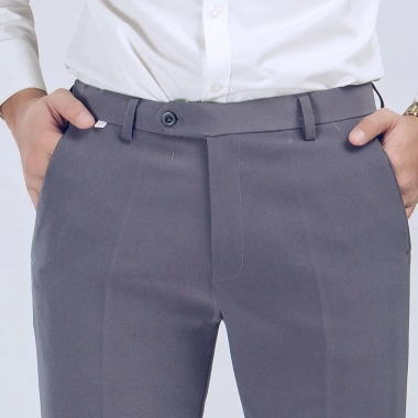 Quần tây nam công sở ORENO ống côn slimfit, vải co giãn 4 chiều - Giá chỉ 170k