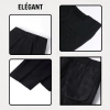 Quần Tây Nam Đen Ống Đứng Cạp Chun Cạnh Sườn – Quần Âu Cao Cấp Elégant Giá 339k 7