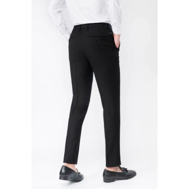 Quần Tây Nam Đen Slimfit - Vải dày mịn, ôm gọn - Đi làm và dự tiệc, 480k, giá gốc 624k 3 Quần Tây Nam Đen Slimfit - Vải dày mịn, ôm gọn - Đi làm và dự tiệc, 480k, giá gốc 624k 3