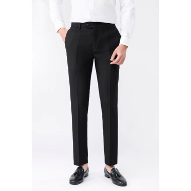 Quần Tây Nam Đen Slimfit - Vải dày mịn, ôm gọn - Đi làm và dự tiệc, 480k, giá gốc 624k