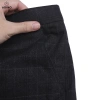 Quần tây nam Hàn Quốc ADINO màu nâu kẻ ô, cotton dày không bai, slimfit công sở ống đứng, giảm giá 359k QA95 2