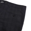 Quần tây nam Hàn Quốc ADINO màu nâu kẻ ô, cotton dày không bai, slimfit công sở ống đứng, giảm giá 359k QA95 4