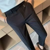 Quần tây nam Hàn Quốc đen cao cấp – Form chuẩn, xu hướng trẻ trung, giá 350.000₫