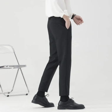 Quần tây nam Hàn Quốc ôm baggy, quần âu nam ống côn cao cấp, đa màu (đen, trắng, xám, kem) - Giá 350.000 VND 4 Quần tây nam Hàn Quốc ôm baggy, quần âu nam ống côn cao cấp, đa màu (đen, trắng, xám, kem) - Giá 350.000 VND 4