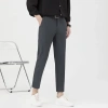Quần tây nam Hàn Quốc ôm baggy, quần âu nam ống côn cao cấp, đa màu (đen, trắng, xám, kem) - Giá 350.000 VND 8