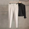 Quần tây nam Hàn Quốc ống côn nhẹ cao cấp, 5 màu, vải co giãn dày dặn, form Slimfit - Giá chỉ 119.000 VND 4