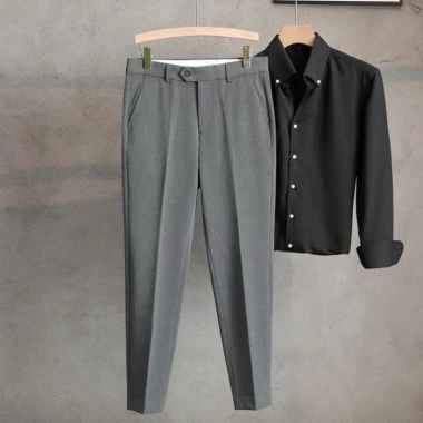 Quần tây nam Hàn Quốc ống côn nhẹ cao cấp, 5 màu, vải co giãn dày dặn, form Slimfit - Giá chỉ 119.000 VND 6
