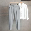 Quần tây nam Hàn Quốc ống côn nhẹ cao cấp, 5 màu, vải co giãn dày dặn, form Slimfit - Giá chỉ 119.000 VND 7