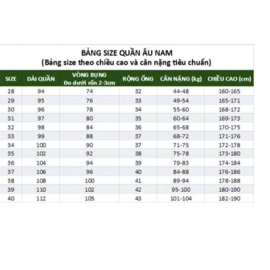 Quần Tây Nam Hàn Quốc Ống Côn QTN Fashion Slimfit mỏng nhẹ không nhăn giá 150k 6