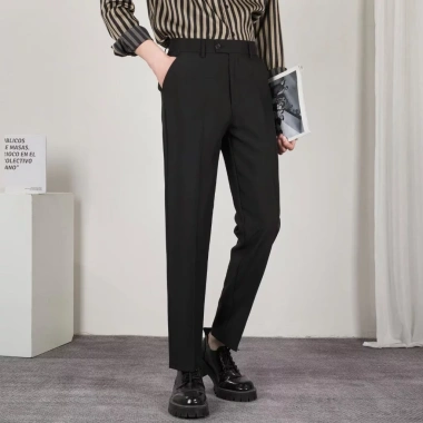 Quần Tây Nam Hàn Quốc Ống Côn QTN Fashion Slimfit mỏng nhẹ không nhăn giá 150k 7