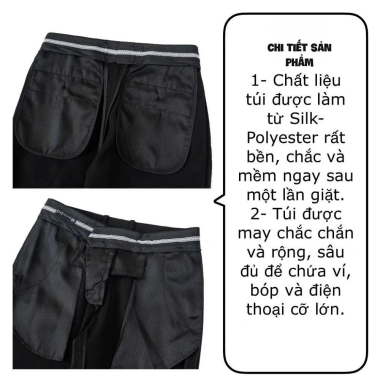 Quần tây nam Hàn Quốc ống côn, vải tuyết chéo mỏng nhẹ, thoáng mát - 159.000 8