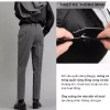 Quần Tây Nam Hàn Quốc Ống Xuông Dáng Baggy Sidetab Dày Dặn Giá 191.750₫ 2