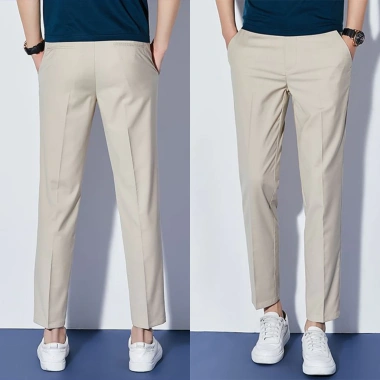 Quần tây nam Hàn Quốc slimfit công sở vải tuyết co giãn dày dặn - Giá chỉ 185k 5